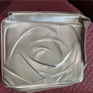 Lancome Gold Cosmetic Bag